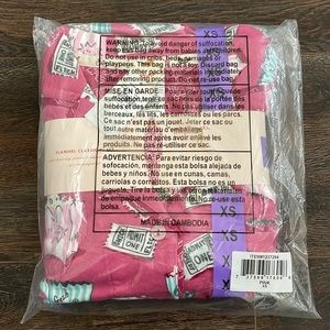 Munki Munki Size XS Flannel PJ Set